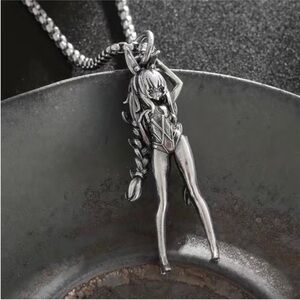 Japanese Animated Sexy Bunny Ear Baby Doll  Pendant Necklace Playboy Rabbit